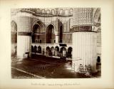 Constantinople, - Interior of mosque of Sultan Achmet.