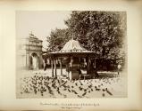 Constantinople,Court of the Mosque of the Sultan Eyoup