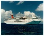 [Publicity photo of the pleasure cruise ship, "Fascination."]