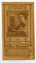 [Package of small, die-cut, gummed photo corners]