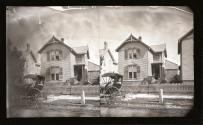 [Carriage in front of house]