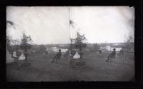 [View of river from cemetery]