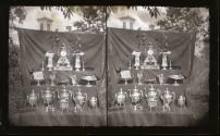 Example of silver teapots