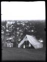 [State Industrial School camp, kitchen and officer's dining tent]
