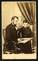 [Abraham Lincoln and his son Tad]