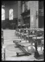 [Foucault pendulum experiment, St. Paul's Chapel, Columbia University]