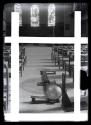 [Foucault pendulum experiment, St. Paul's Chapel, Columbia University]