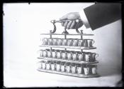 [Communion cups and rack]