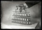 [Communion cups and rack]