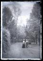 College Driveway. Miss Walker and Miss Ford