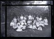 [Group of children, including Florence and James Forbes]