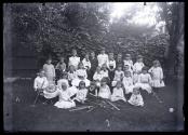 [Group of children, including Florence and James Forbes]