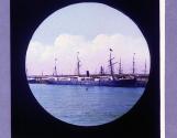 Anchor Liner "Devonia", on the Clyde, Glasgow. 2531. J.V.