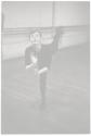 [Audrey Hepburn rehearsing for the film Funny Face]