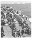 [Crowds of children on deck of ship]