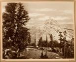 Temple Peaks. Sierra Nevada Mountains.
