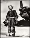 Miss Bourke-White in Regalia of Air Photographer
