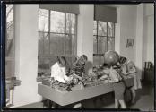 Working out a project in history and geography, Ethical Culture School