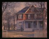 [House with wood shingles]