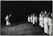 David Duke giving Klan salute, Louisiana
