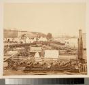 1st Connecticut Artillery Park, encamped at the former quarters of the Louisiana Tigers.