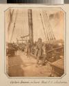 Captain Semmes on board the C.S.S. Alabama