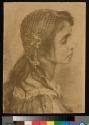 [Woman wearing net cap]
