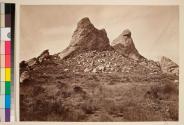 The Sphinxes, (500 ft.) City of Rocks. Idaho.