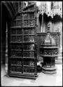 Westminster Abbey Portion Of Door Henry VII's Chapel & Font