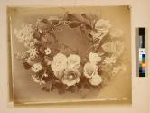 [Wreath of flowers]