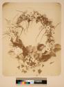 [Wreath of flowers]