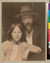 [The artist Bolton Brown and his daughter]