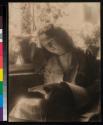 [Young woman reading]