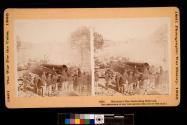 Sherman's Men Destroying Railroad