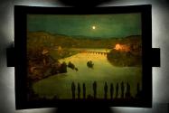 Chute du Rhin a Schaffhouse. Fall of the Rhine at Schaffhausen.