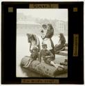 [Genre Scene: women and children on dock]