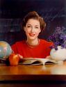 [Timken Roller Bearing Co., calendar, September 1950, teacher at desk]