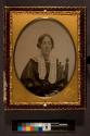 [Double viewing case. Portrait of a woman.]