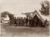 President Lincoln on Battle-Field of Antietam