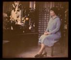 [Helen Keller at the Rochester New York home of Mrs. Edmund Lyon. 1441 East Avenue]