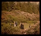Admiring the beauty of Rhododendron Valley at Highland Park