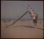 [Children on slide, Ontario Beach Park]