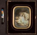 [Post-mortem, possibly a catholic nun]