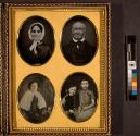 [Multiple portraits, woman, man, young woman, boy and girl]