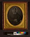 [Woman wearing bonnet]