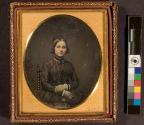 [Young woman with braided hair]