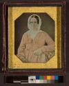 [Portrait of a woman in pink dress]
