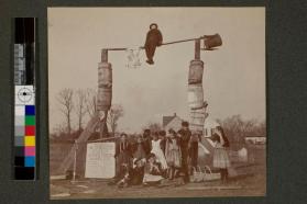 Young America preparing to celebrate the late election.