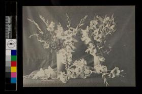 [Two vases with flowers]