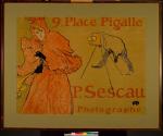 P. Sescau, photographe, 9, Place Pigalle